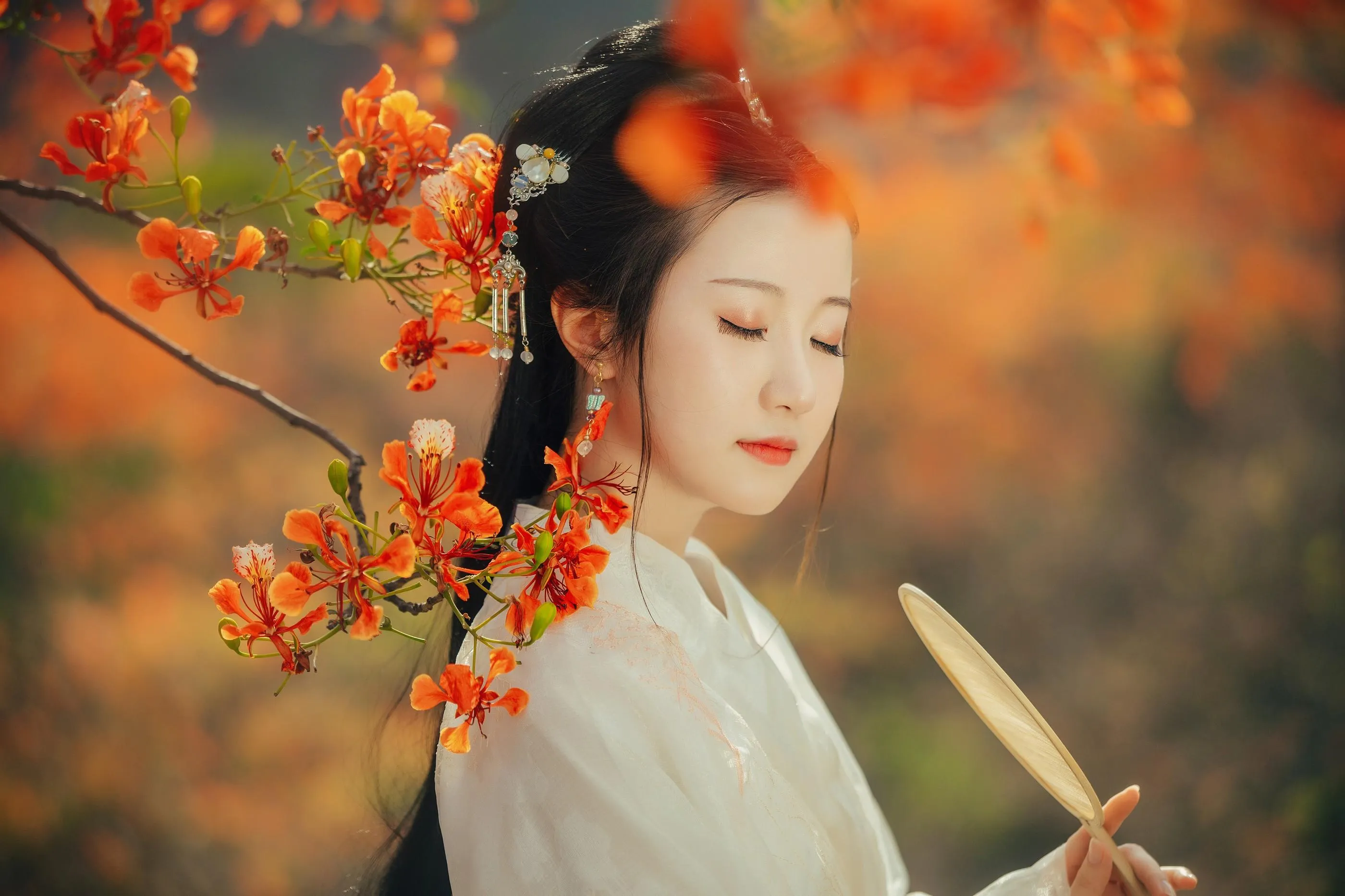 [艺图语] 2022.05.28 凤凰花开 粥米饭 [26P]插图9